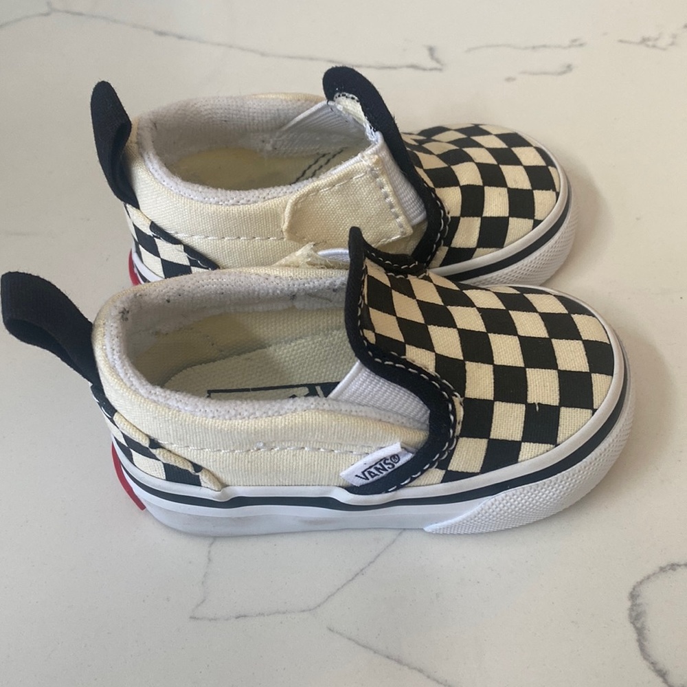 Baby checkers vans